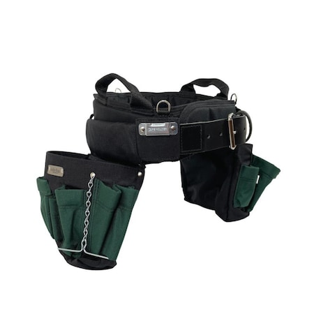 Boulder Bag Professional Electrician MAX Combo w/MB Green Toolbelt Large PRO104GRL